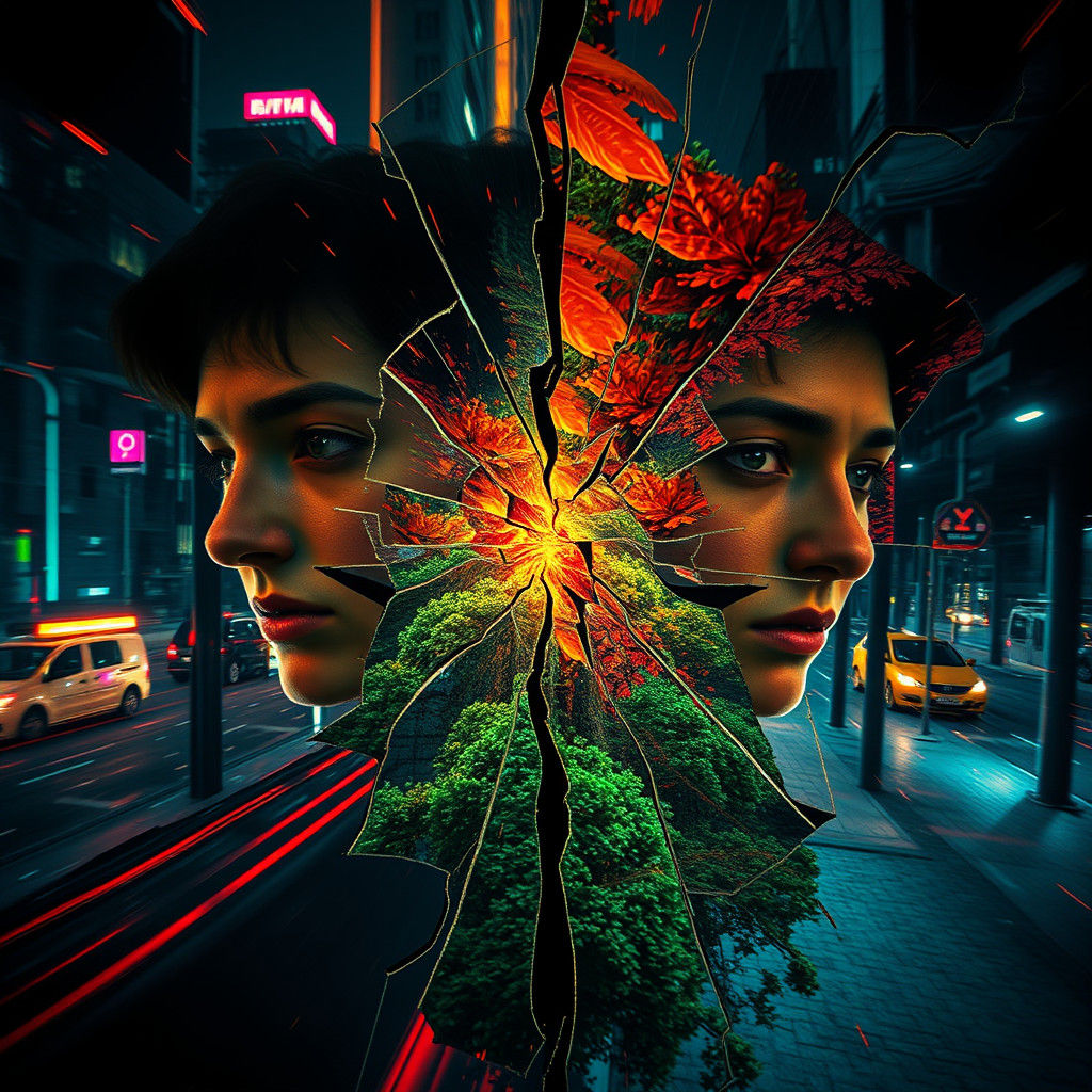 Woo simple Flux Schnell can do this ....