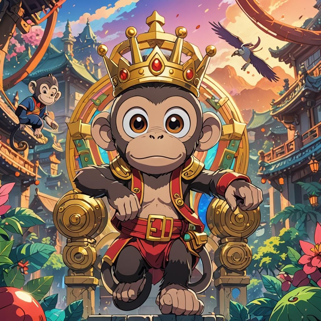Monkey in Fantasy Kingdom, Anime Style