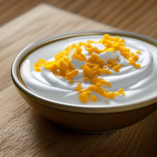 Creamy Saffron Yogurt: Professional Food Photography