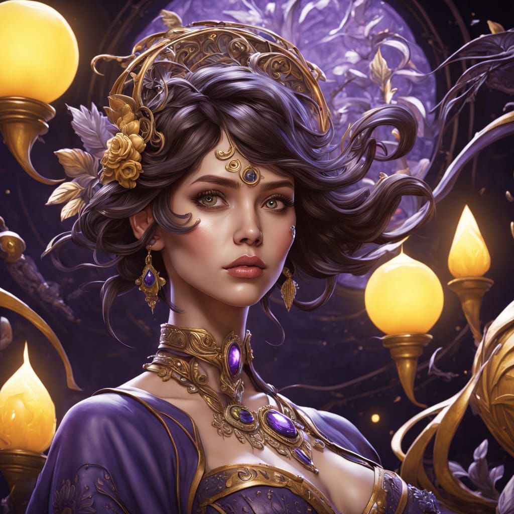 Dark Fantasy Edible Masterpiece Concept Art