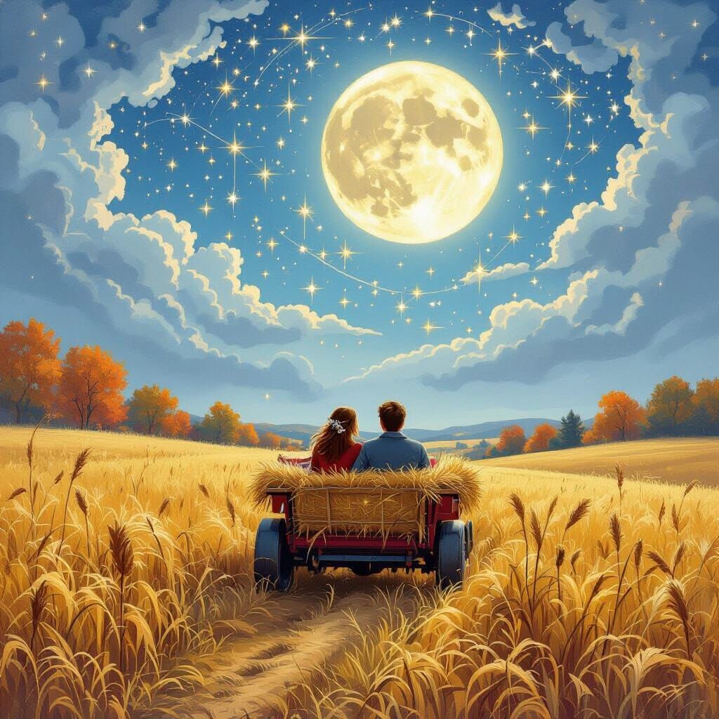 Autumn Date Night: Hayride Under Constellations