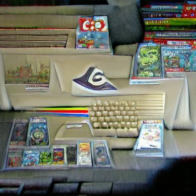 Commodore 64 with Games: Retro Computing