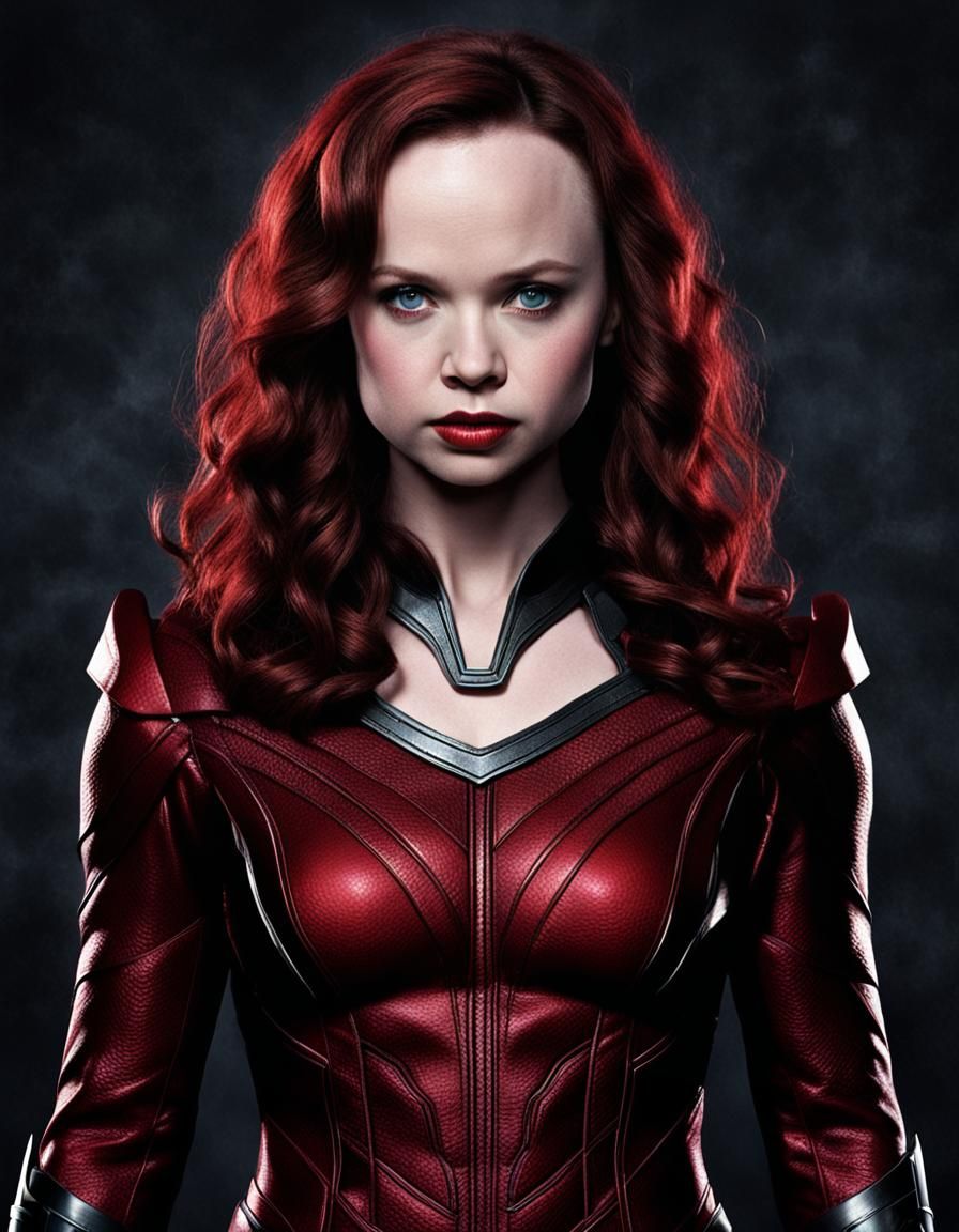 Scarlet Witch Cinematic Portrait