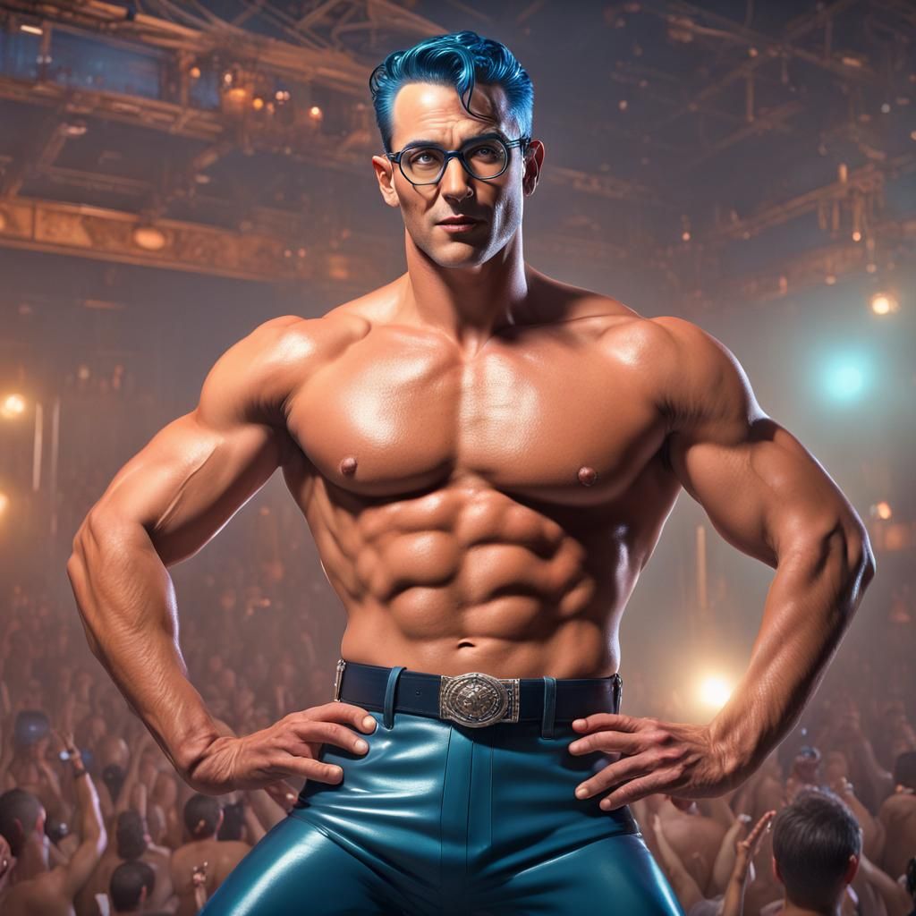 1950s Android Salsa Performer in Concert