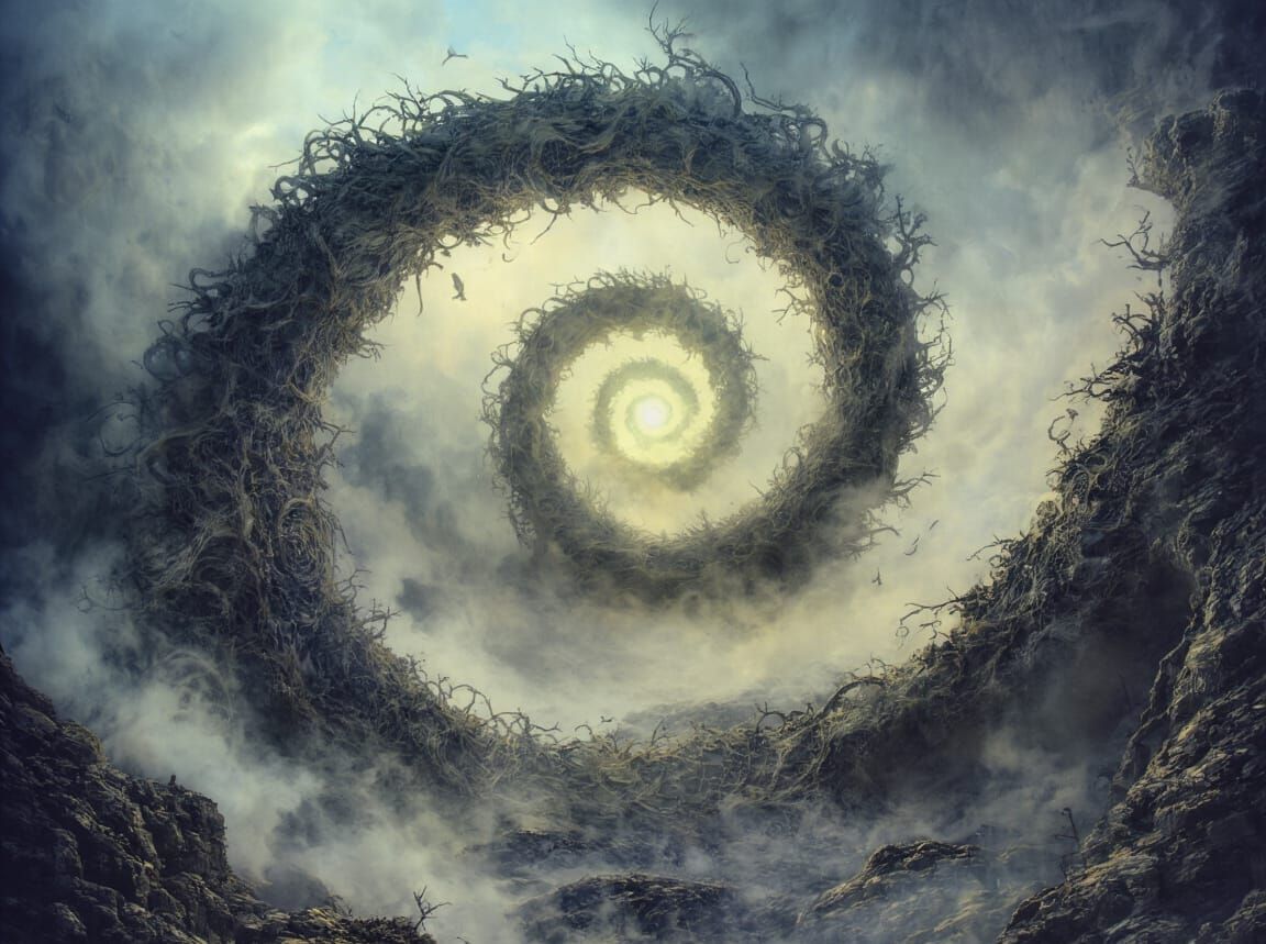 Helixes Swirl Through Murky Mists of Time Into an Orographer's Dearest Dream