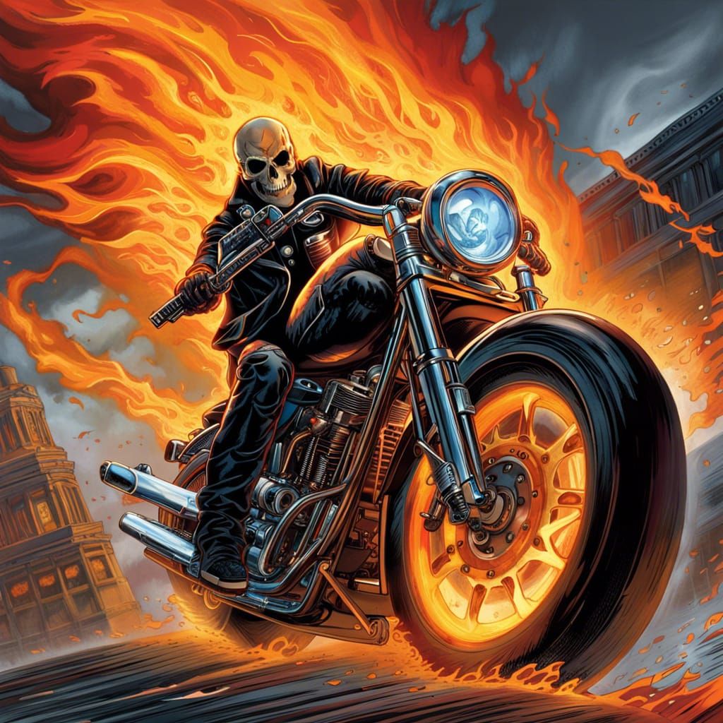 Ghost Rider motorcycle v1