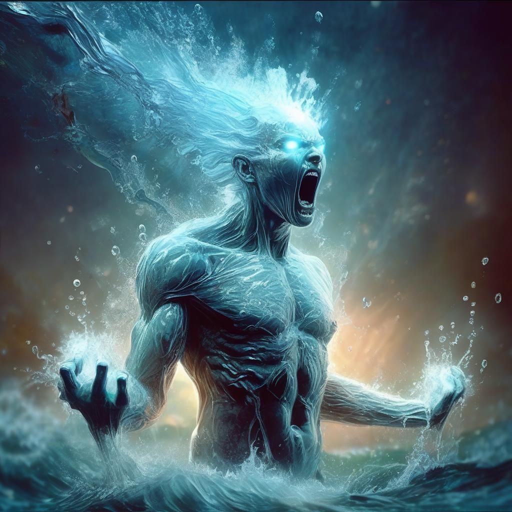 Anger Manifests as Brilliant, Realistic Water