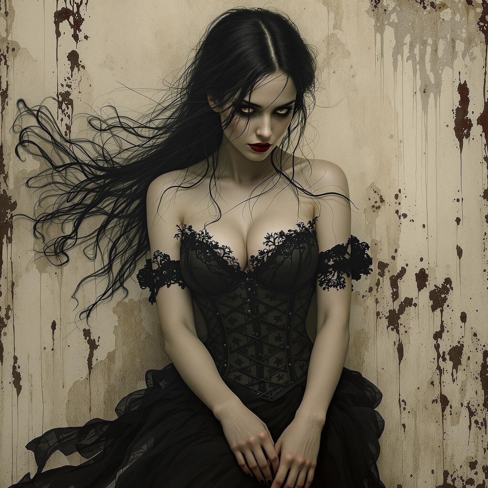 Dark Sensual Baroque Beauty Unveiled