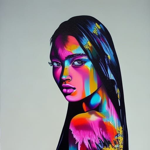 Breathtaking Street Art Beauty Reimagined in Vibrant Colors