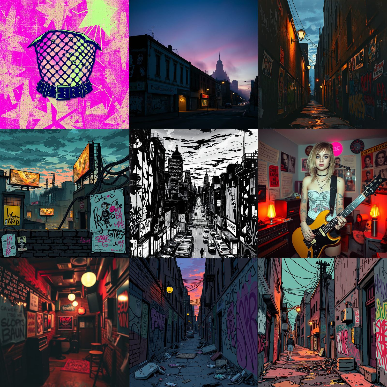 A 90s Emo Punk Background