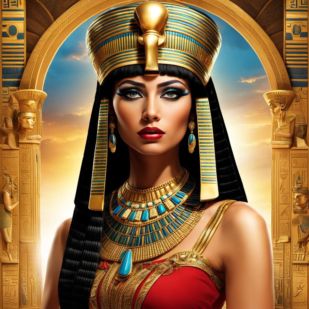 Egyptian Queen Cleopatra: A Regal Portrait