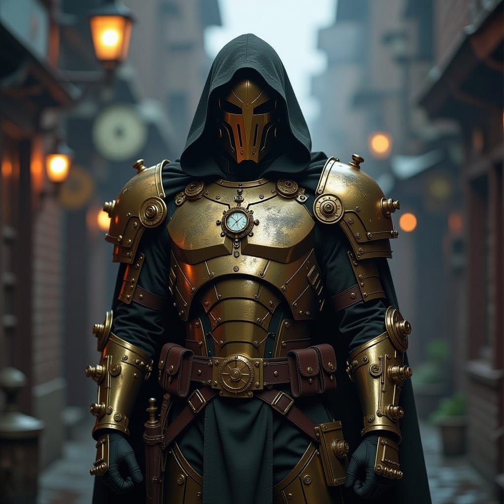 Steampunk Doctor Doom in Victorian Era Regalia