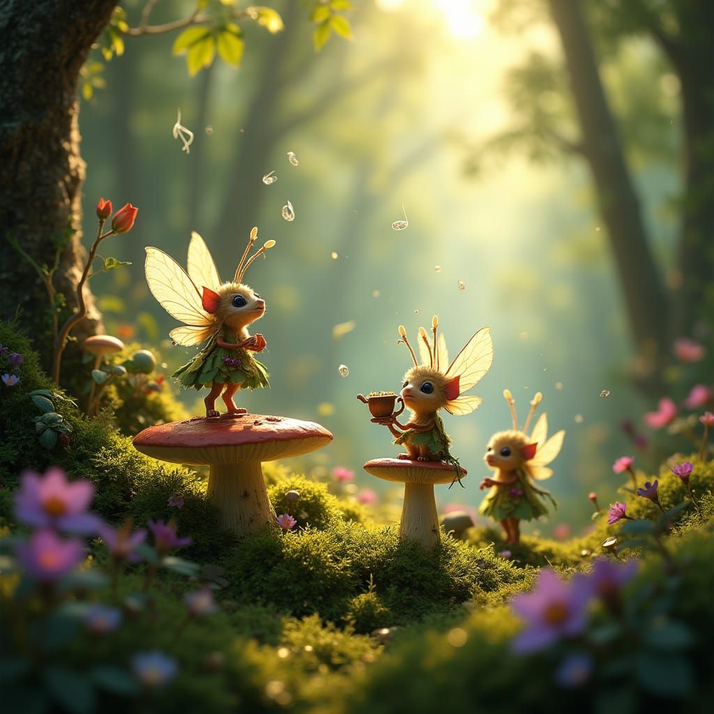 Whimsical Magical Forest Realm