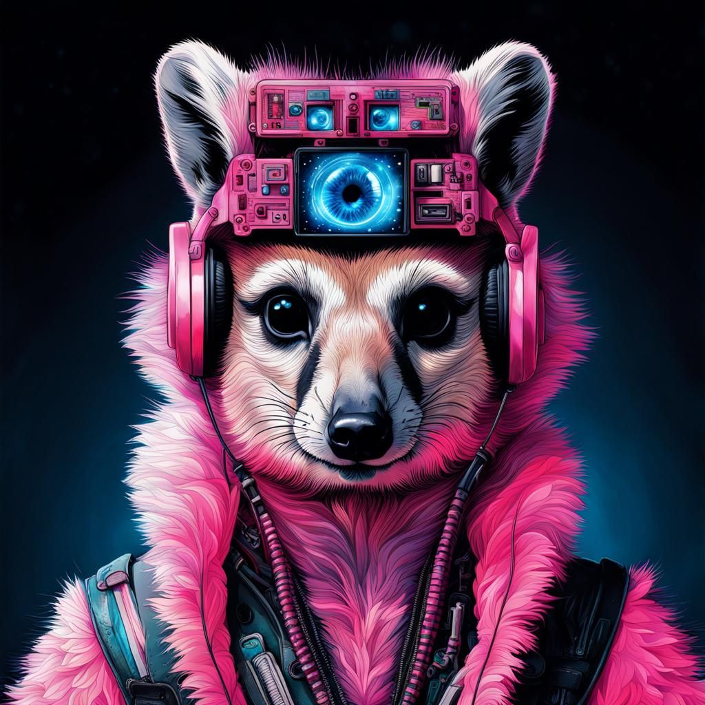 Journey into the Depths: A Fearless Meerkat Explores the Mys...