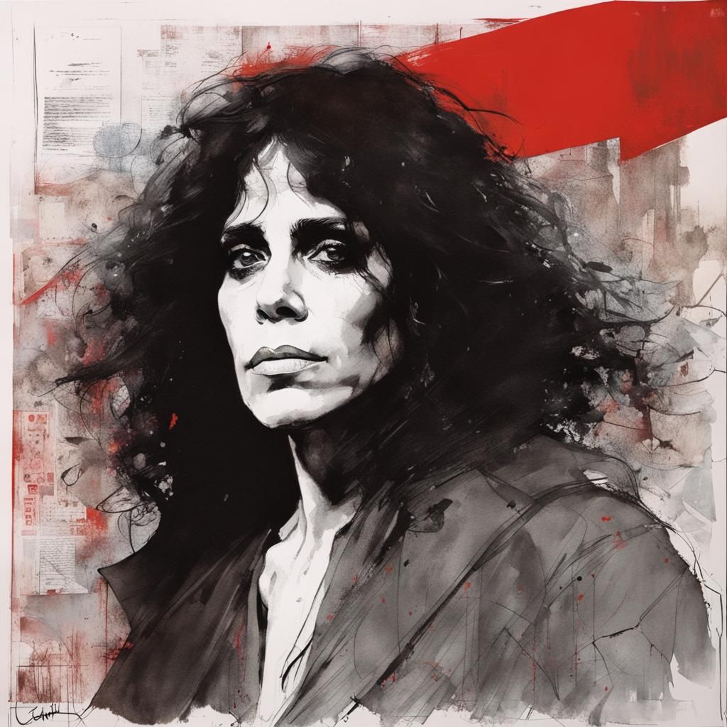 Protest Art: Woman as Man, Street Art Style