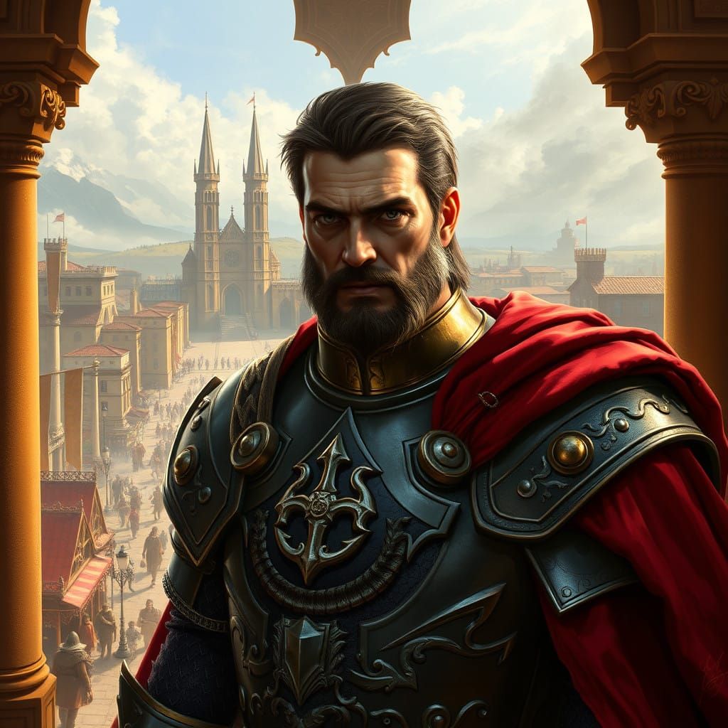 Dignified King Casimir Valois Reigns Over Daggerfall