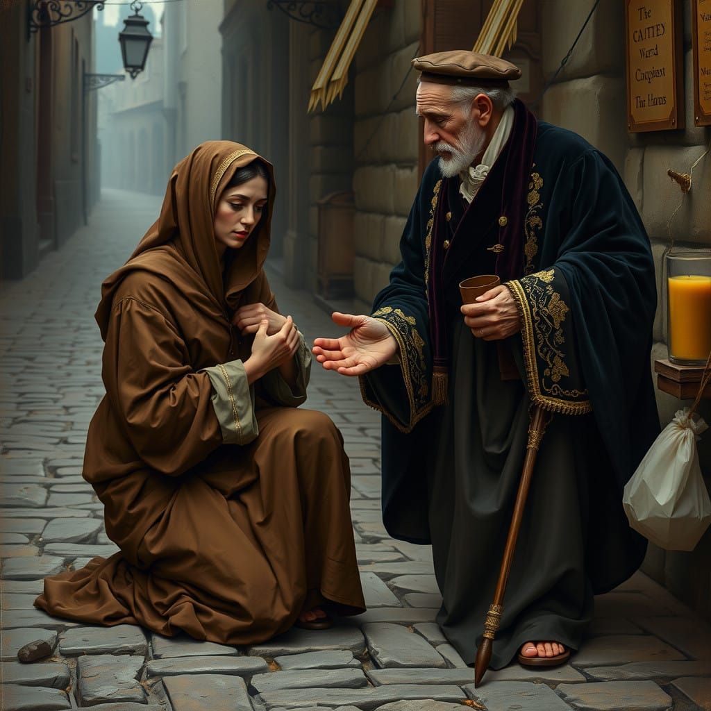 A Gentleman Offers Hope to a Desperate Young Mother