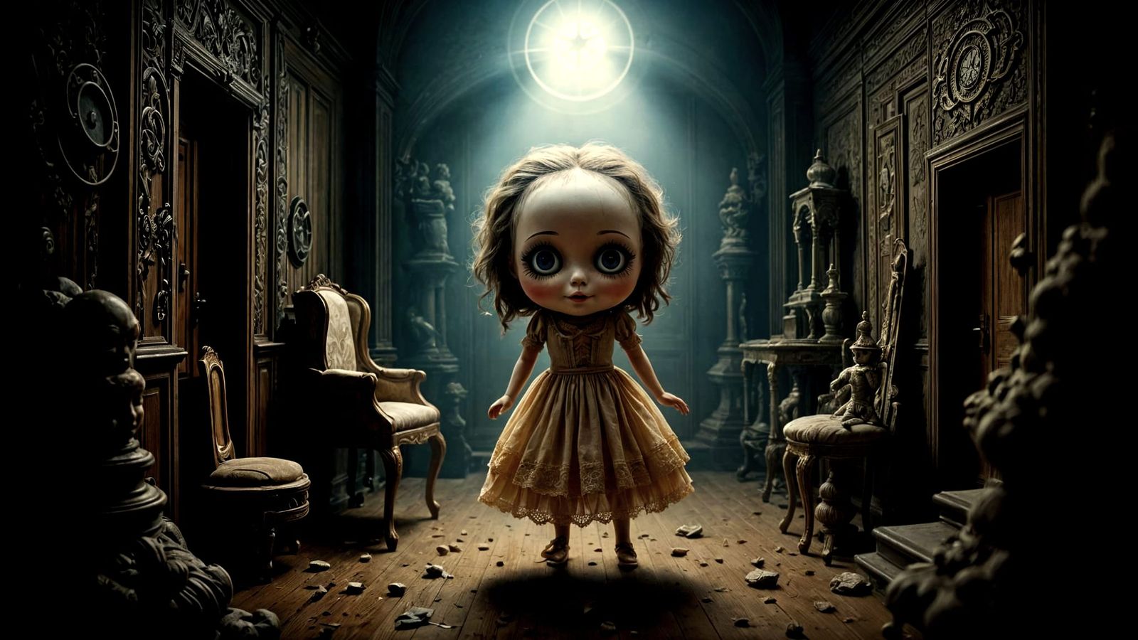 Mysterious Doll Comes Alive in Hidden Chamber