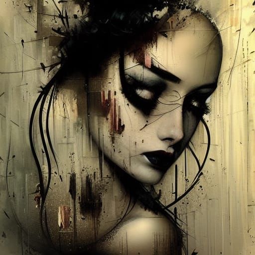 Evocative Rendering of Sadness