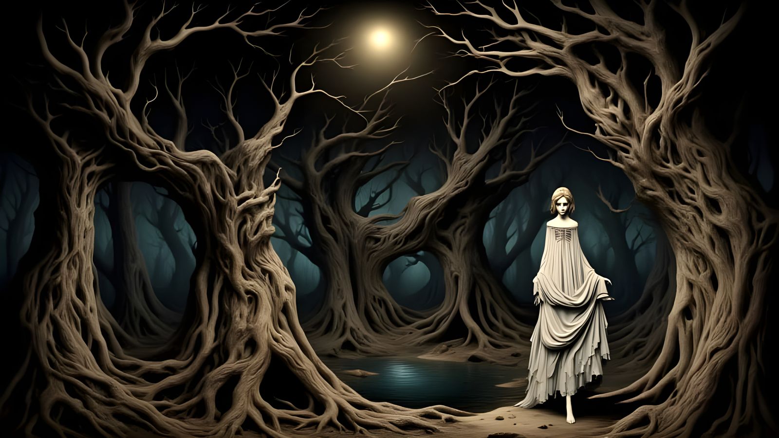 Mystical Forest Siren