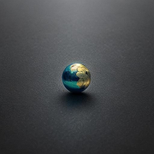 Abstract Curve in Chiaroscuro Style