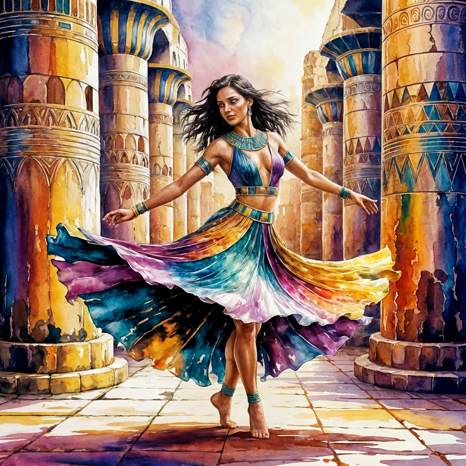 Eqyptian dancer