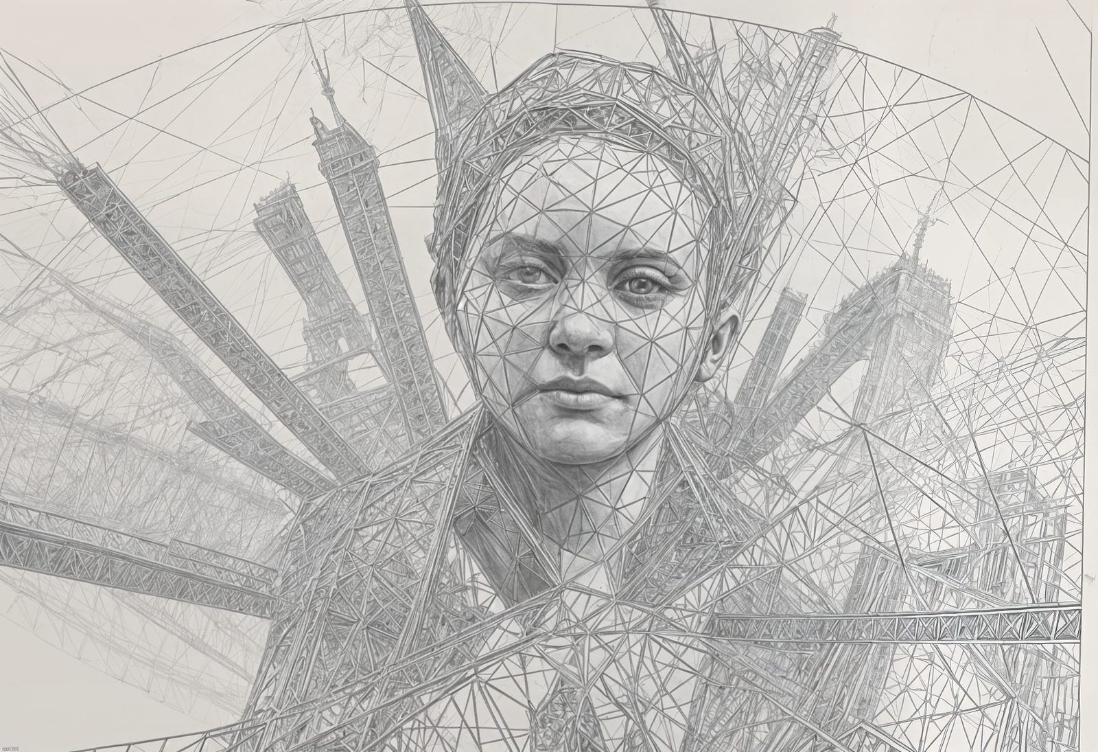 Byzantine Icon in Socialist Realism Style