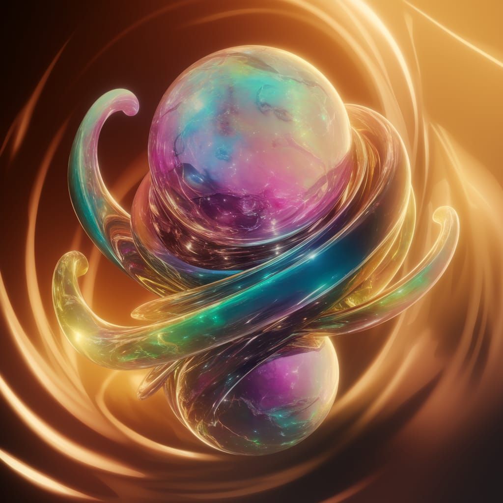 Surreal, Dreamlike Sculpture Blends Curves and Angles in Mid...