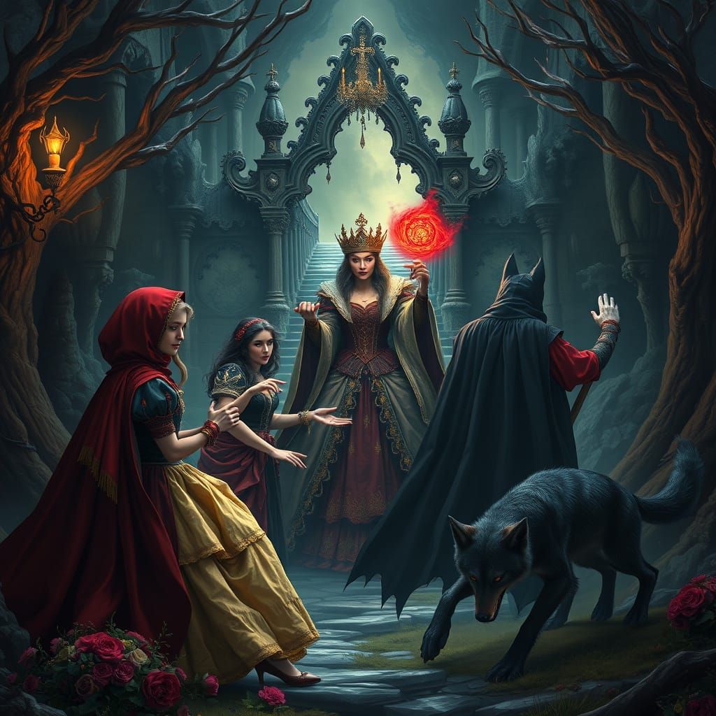 Twisted Fairy Tale: Good Queen, Evil Snow White