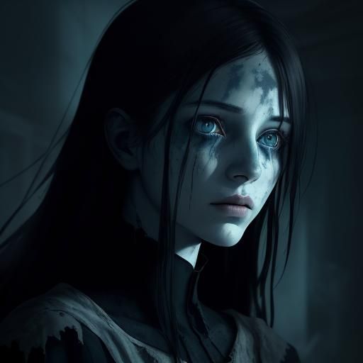 Spectral Banshee in Decaying Orphanage: Cinematic Horror