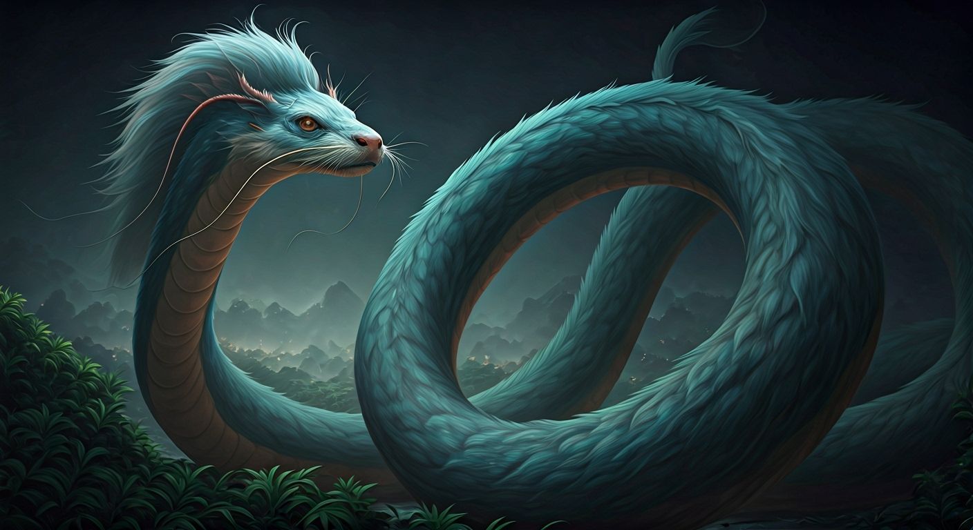 Hybrid Fantasy Creature Inspired by Studio Ghibli