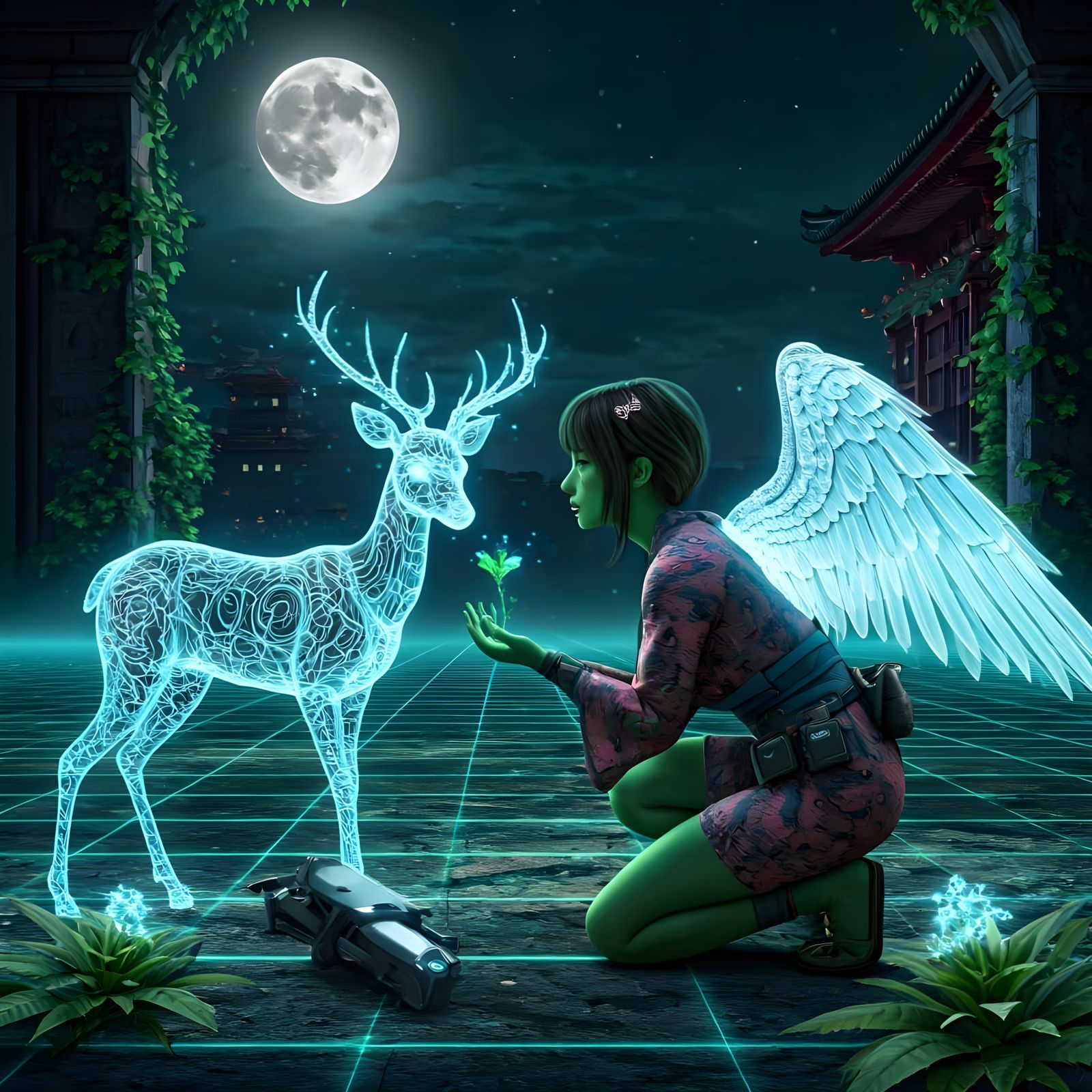 I found the last flower on earth