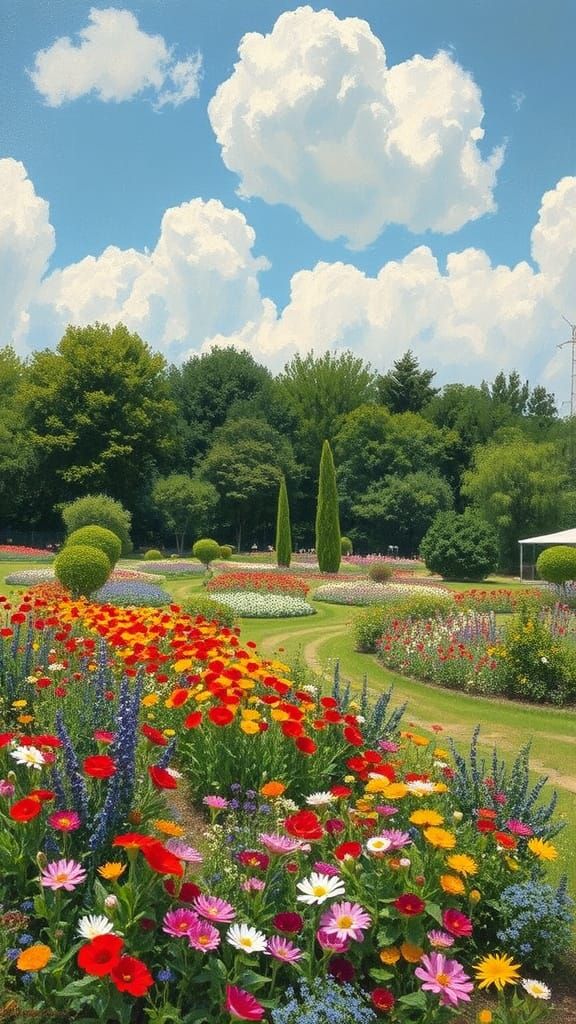 Impressionist Garden Festival in Full Bloom