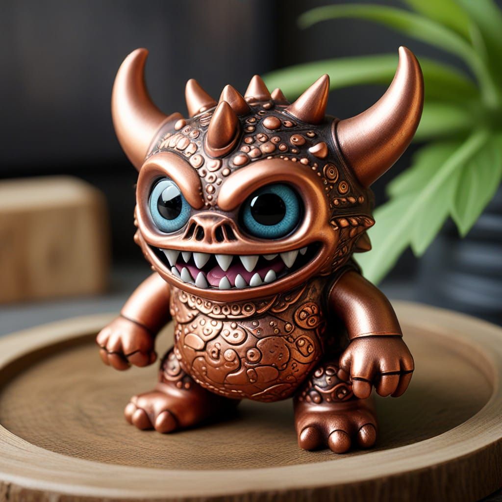 Cute Copper Creature from Mythical Realms