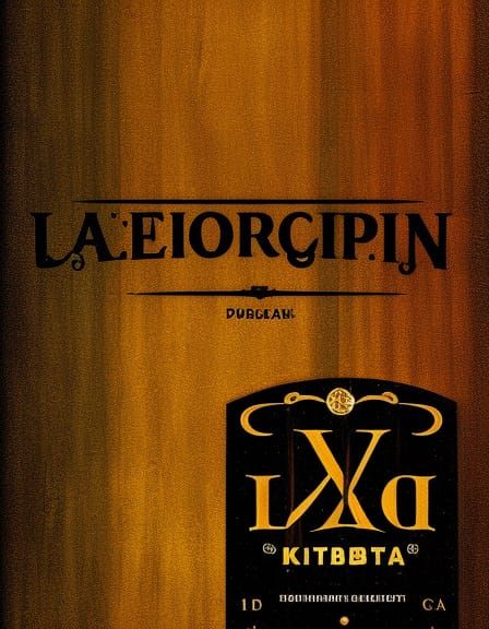 Leonardo da Vinci-Style Company Poster with Perforations