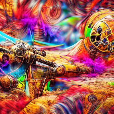 AI Generated Star Wars Universe Image