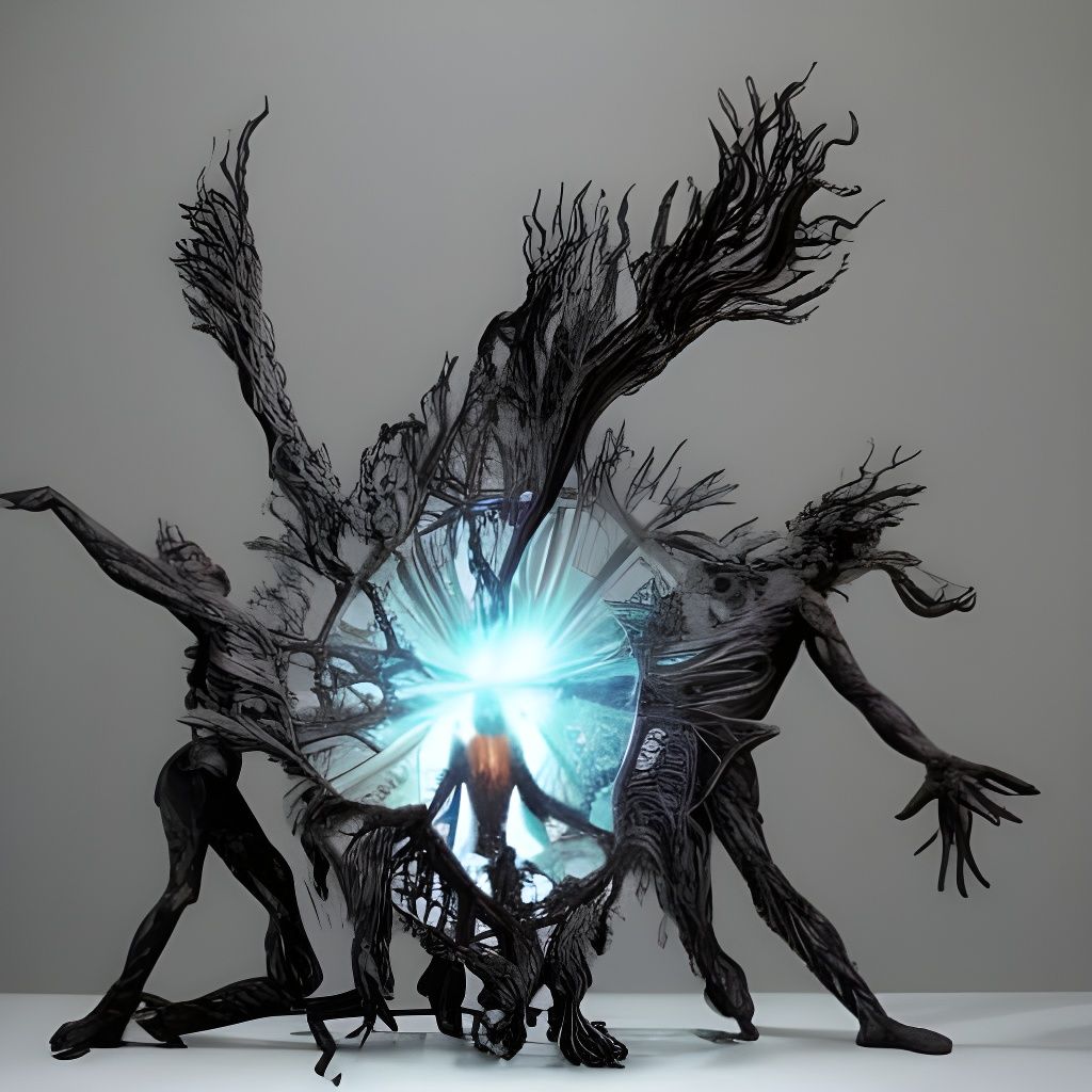 Exploding Magic Portal with Dynamic Lighting