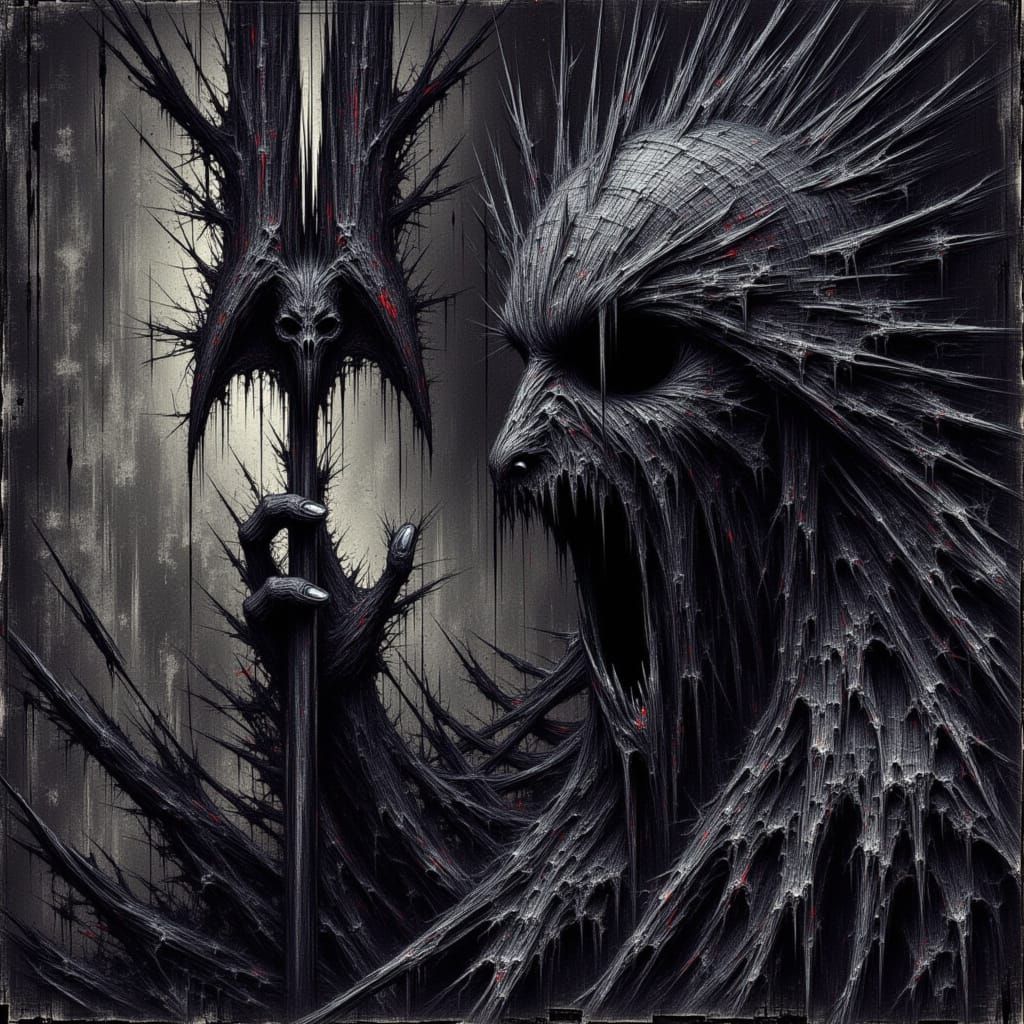 Corroded Valhalla: A Battle-Worn Digital Depiction