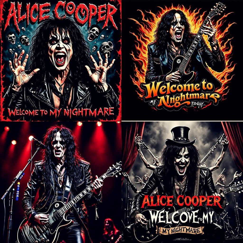 Rockstar's Welcome to My Nightmare Concert Scene