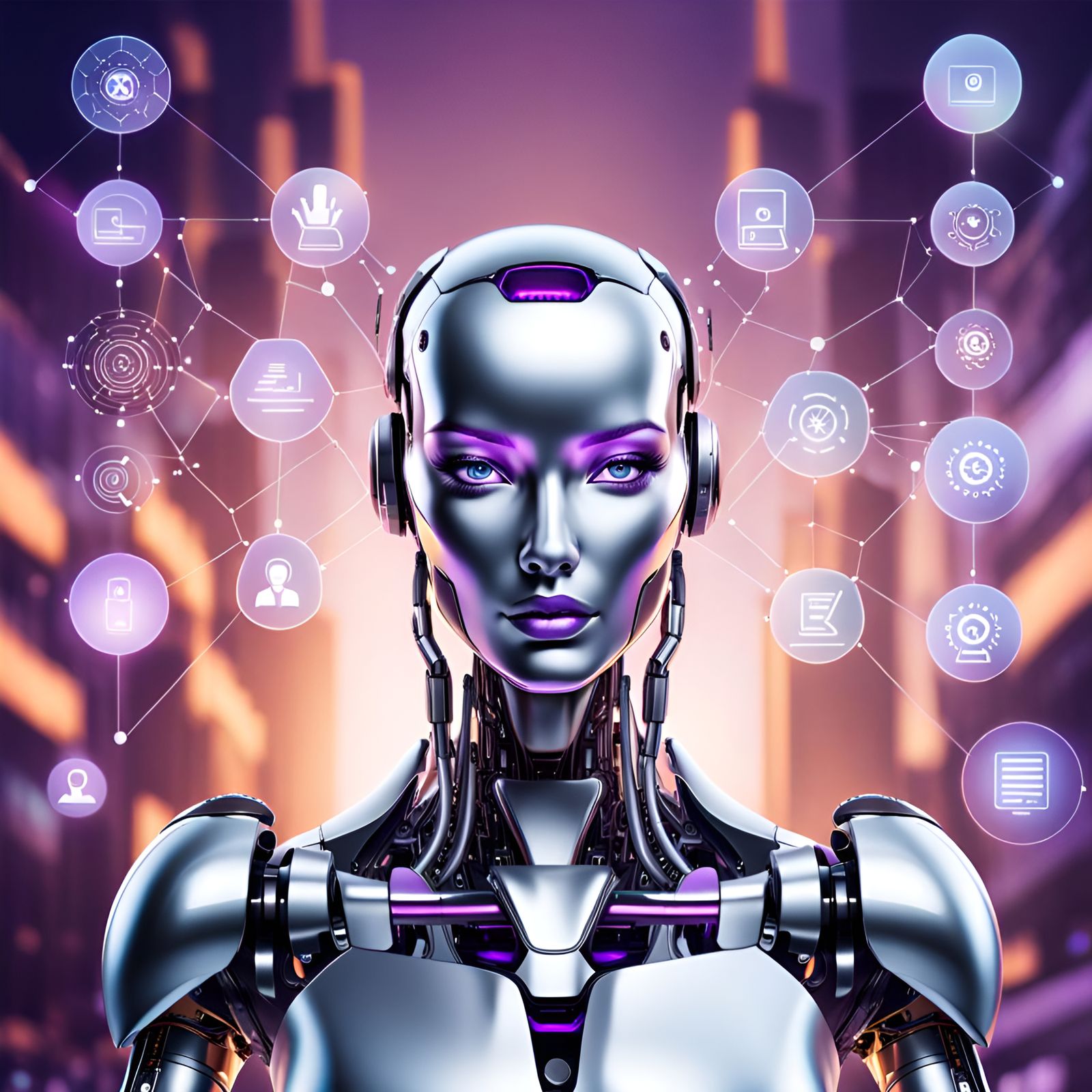 Beautiful Robot Empowered with AI