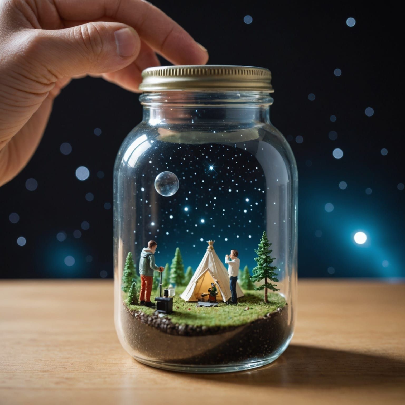 Cosmic Explorer in a Glass Orbital Observatory