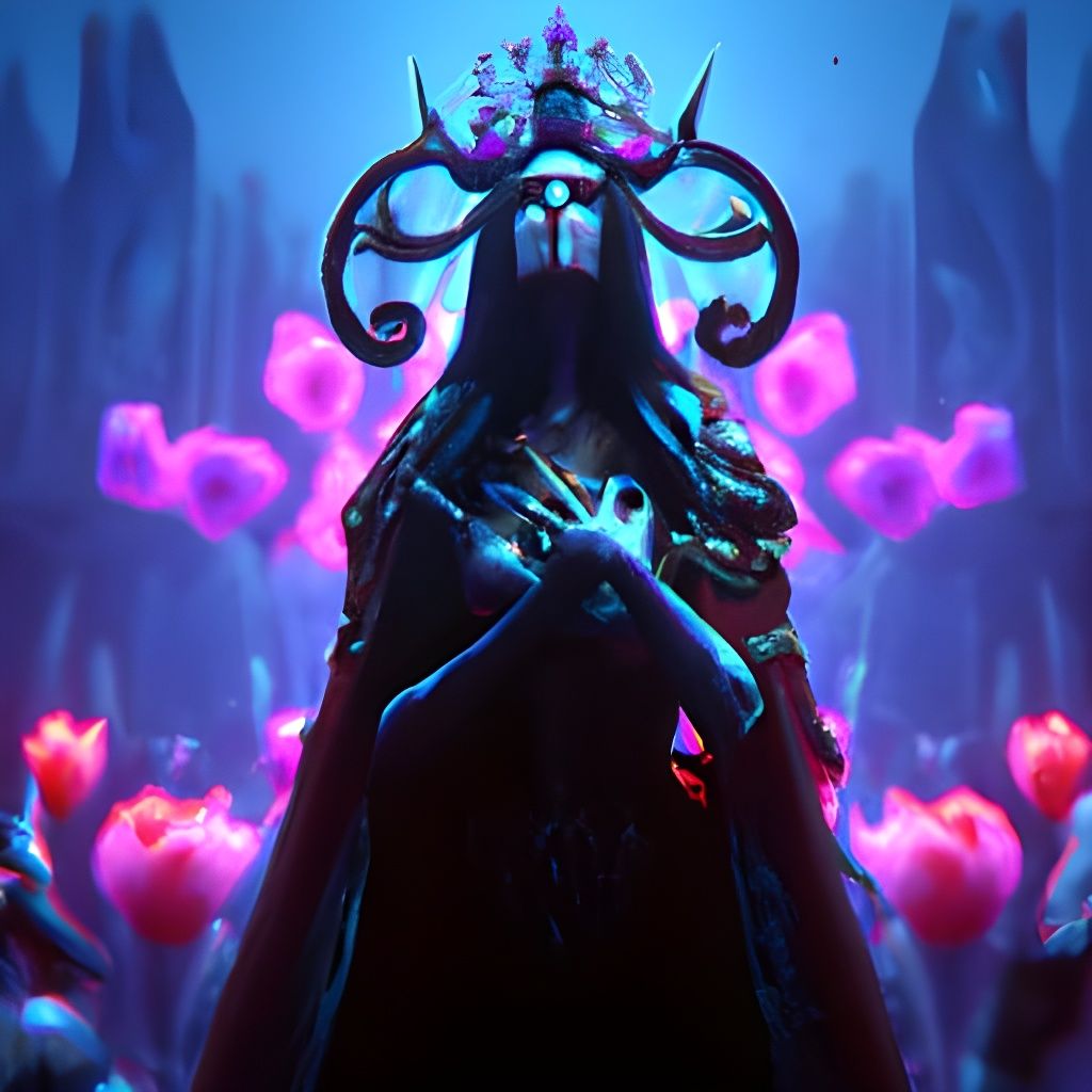 Queen of Death: Dark Fantasy Concept Art