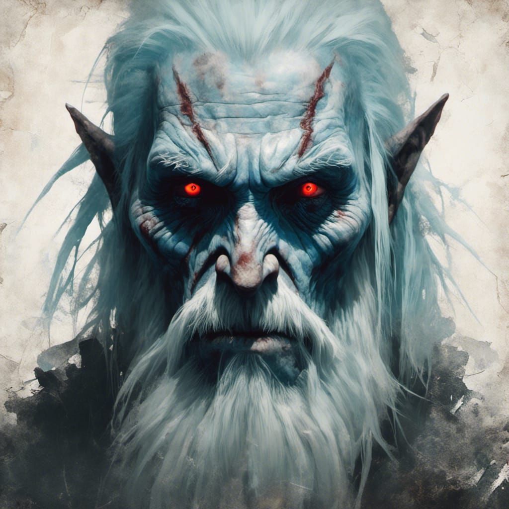 White Walker Portrait in Ming Dynasty Style