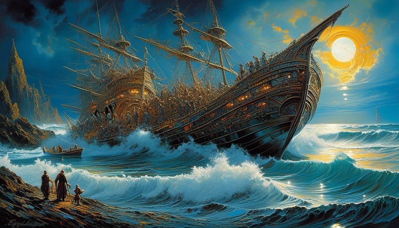 Silver People and Wooden Ships: Psychedelic Dystopian Fantas...