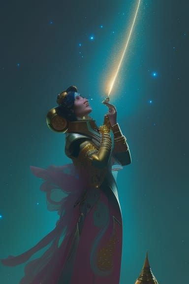 Cosmic Sausage Among the Stars in 8k Resolution