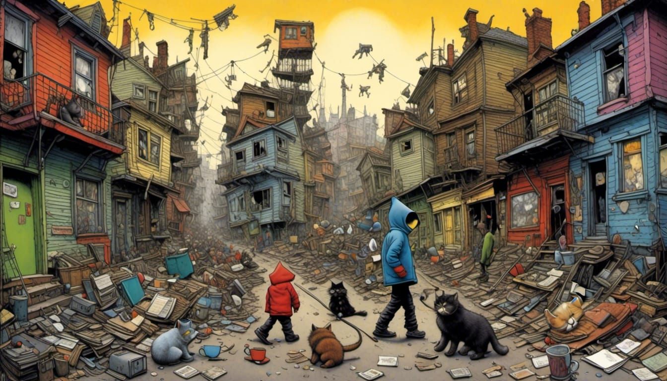 Epic 2000s Slum Masterpiece: Feel Good Inc. Vibe