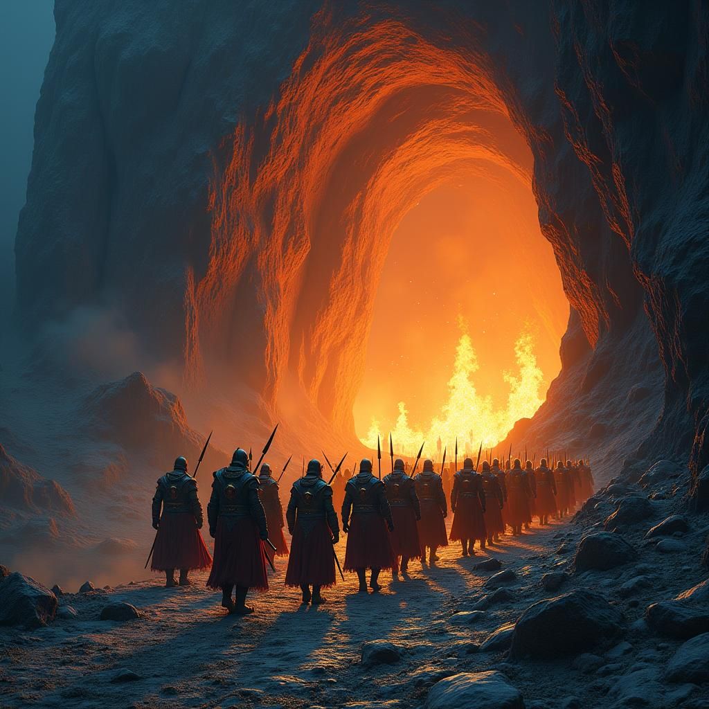 Fiery Warriors March into Colossal Cave