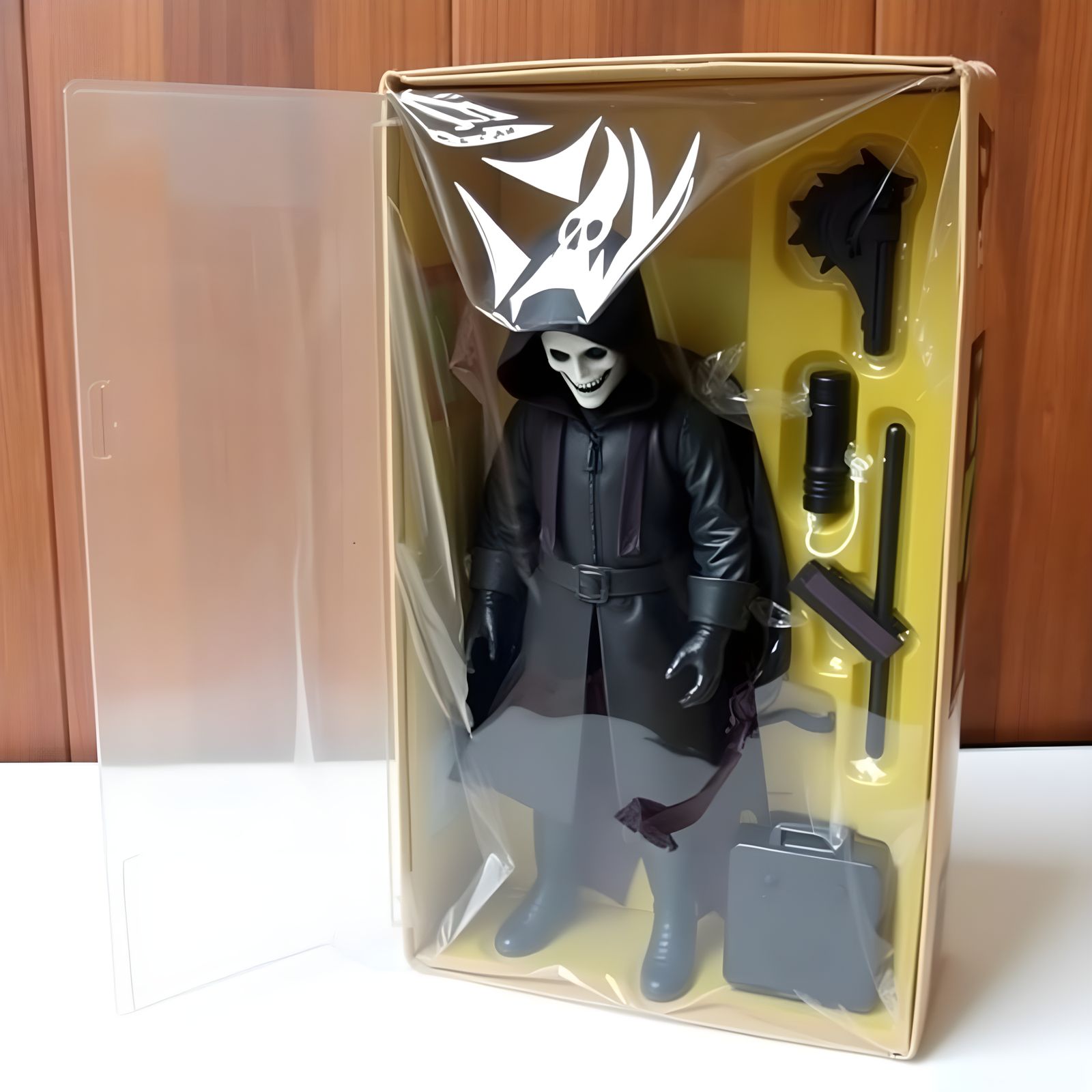 Vintage Action Figure in Original Box with Accessories