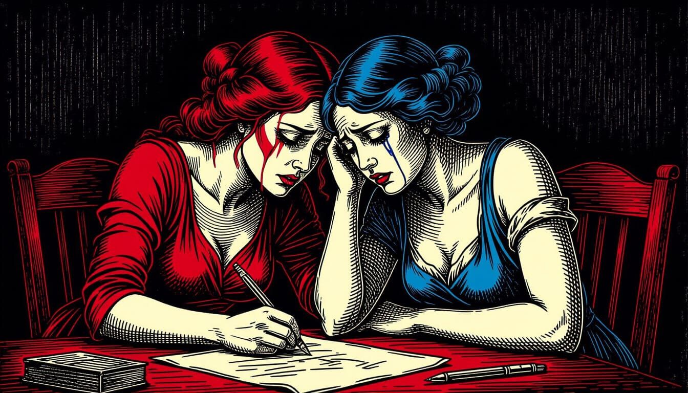 Anxiety and Despair: Muse Inspires Blocked Artist in Scratch...