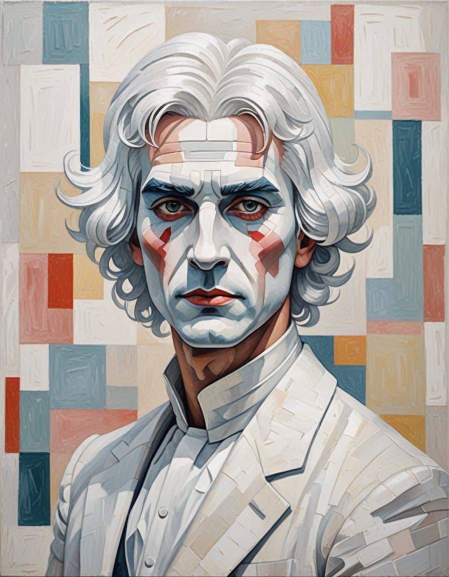 Marie Antoinette Inspired Portrait with Pastel Colors